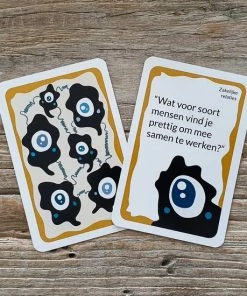 Odder Being - Visiekaarten Voor Je Carriere - 55 Kaarten - Vragen Voor Gesprekken, Coaching, Journaling, Vision Boarding -Exporteren spellen-voor winkel 550x550 180