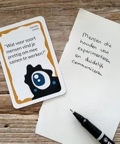 Odder Being - Visiekaarten Voor Je Carriere - 55 Kaarten - Vragen Voor Gesprekken, Coaching, Journaling, Vision Boarding -Exporteren spellen-voor winkel 550x550 183