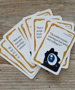 Odder Being - Visiekaarten Voor Je Carriere - 55 Kaarten - Vragen Voor Gesprekken, Coaching, Journaling, Vision Boarding -Exporteren spellen-voor winkel 550x550 184