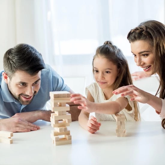 Relaxdays Wiebeltoren Hout - Stapeltoren - Houten Toren - Behendigheidsspel - Blokkenspel 5 Relaxdays Wiebeltoren Hout - Stapeltoren - Houten Toren - Behendigheidsspel - Blokkenspel - Afbeelding 3