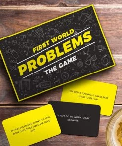 Gift Republic First World Problems -Exporteren spellen-voor winkel 550x550 59