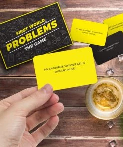 Gift Republic First World Problems -Exporteren spellen-voor winkel 550x550 60