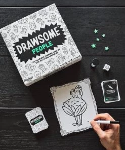 Ridley's Games Room Ridley's Games Gezelschapsspel Drawsome People 30-delig -Exporteren spellen-voor winkel 550x550 73
