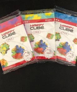 Happy Cube Pro | Blauw, Geel, Paars (set Van 3 Stuks)