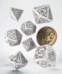 Q Workshop Witcher Polydice Set - Geralt, The White Wolf -Exporteren spellen-voor winkel 550x550 9