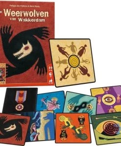 Merkloos Spellenbundel - Kaartspel - 2 Stuks - The Game & De Weerwolven Van Wakkerdam -Exporteren spellen-voor winkel 550x552