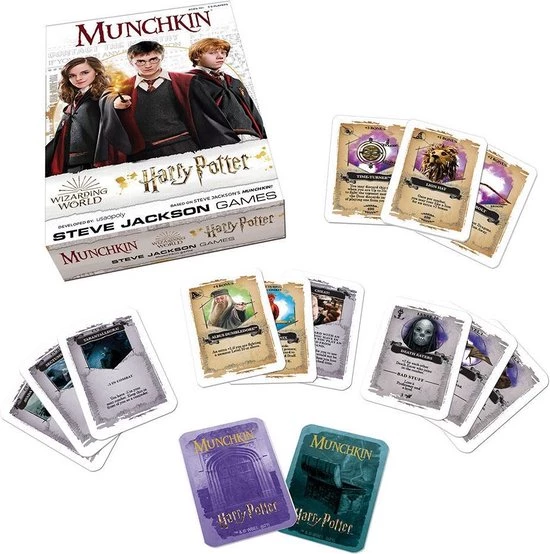 Merkloos Munchkin Card Game - Harry Potter (UK) 4 Merkloos Munchkin Card Game - Harry Potter (UK) - Afbeelding 2