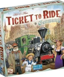 Days Of Wonder Spellenbundel - Ticket To Ride - 2 Stuks - USA (Basisspel) & Uitbreiding Duitsland -Exporteren spellen-voor winkel 550x559