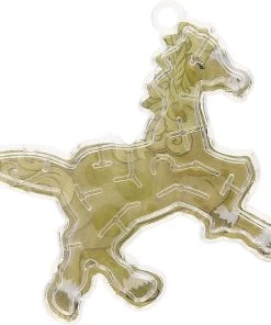 Lg-imports Geduldspel Doolhof Paard Junior 6 X 7 Cm Geel