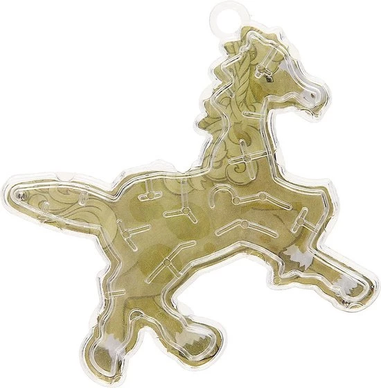 Lg-imports Geduldspel Doolhof Paard Junior 6 X 7 Cm Geel 3 Lg-imports Geduldspel Doolhof Paard Junior 6 X 7 Cm Geel