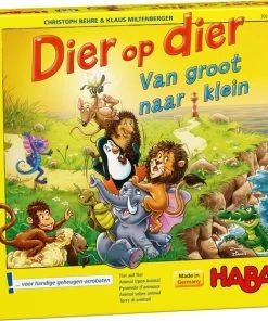 Haba Spel - Dier Op Dier - Van Groot Naar Klein - 302814