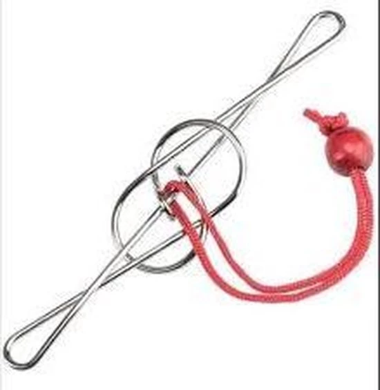 Professor Puzzle Trebble Klef Fantastic Wire Puzzel.geduldspel 4 Professor Puzzle Trebble Klef Fantastic Wire Puzzel.geduldspel - Afbeelding 2