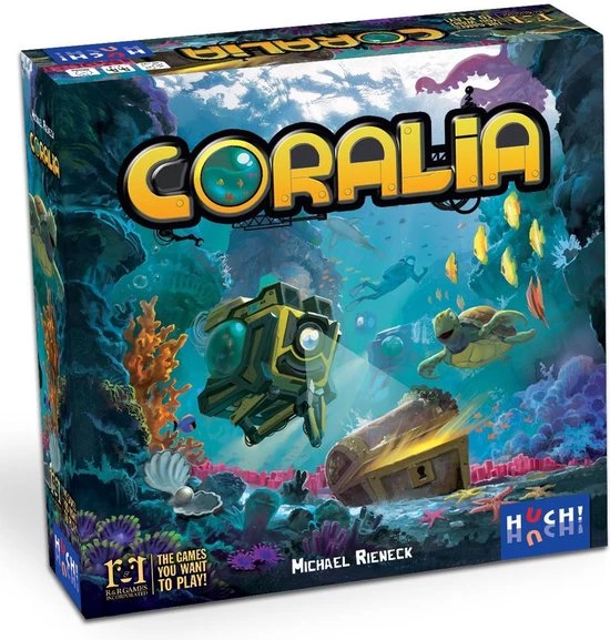 Rieneck, Michael HUCH! Coralia Bordspel NL/FR/DE/EN Huch 880475 6 Rieneck, Michael HUCH! Coralia Bordspel NL/FR/DE/EN Huch 880475 - Afbeelding 4