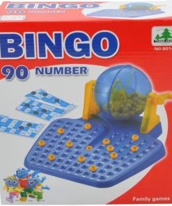 Merkloos Bingo - Lotto - 72 Kaarten En 90 Nummers