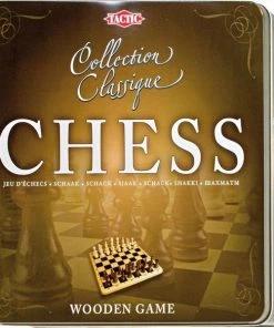 Selecta Spellen Schaken Hout- Schaakspel