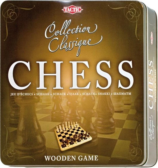 Selecta Spellen Schaken Hout- Schaakspel 3 Selecta Spellen Schaken Hout- Schaakspel