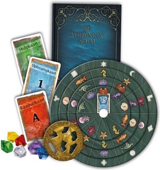 999 Games Spellenbundel - 2 Stuks - Exit - Het Vergeten Eiland & De Verzonken Schat 8 999 Games Spellenbundel - 2 Stuks - Exit - Het Vergeten Eiland & De Verzonken Schat - Afbeelding 6