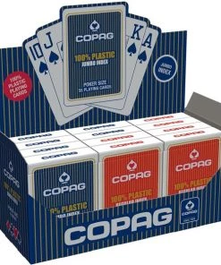 Copag Plastic Pokerkaarten - Jumbo Index - Display