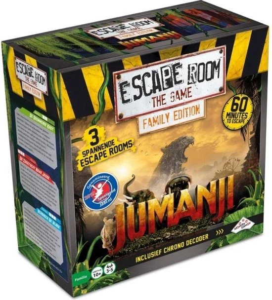 Merkloos Spellenbundel - 2 Stuks - Hasbro Cluedo & Escape Room Jumanji 7 Merkloos Spellenbundel - 2 Stuks - Hasbro Cluedo & Escape Room Jumanji - Afbeelding 5