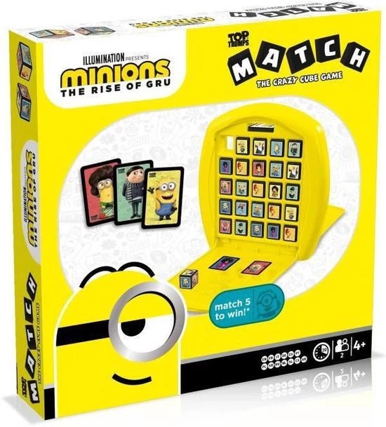 Merkloos Minions 2 - Top Trumps Match 3 Merkloos Minions 2 - Top Trumps Match