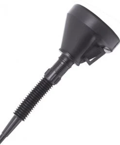 Merkloos Drank Trechter Zwart 37 Cm - Feestartikelen Drankspellen Accessoires