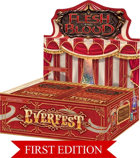 Legend Story Studios Flesh & Blood TCG - Everfest First Edition Booster Display (24 Packs) - EN 3 Legend Story Studios Flesh & Blood TCG - Everfest First Edition Booster Display (24 Packs) - EN