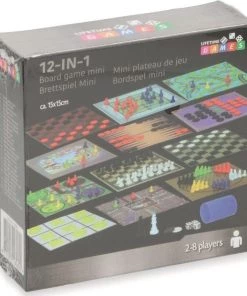 Lifetime Games Bordspel Mini 12-in-1 15 X 15 Cm Karton