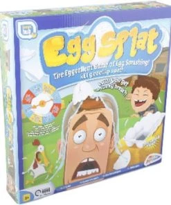Merkloos Ei Splet Spel - Egg Splat Game - Spletterende Eieren Spel - Familie Spel