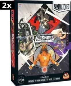 White Goblin Games 2x Unmatched: Gevecht Der Legendes