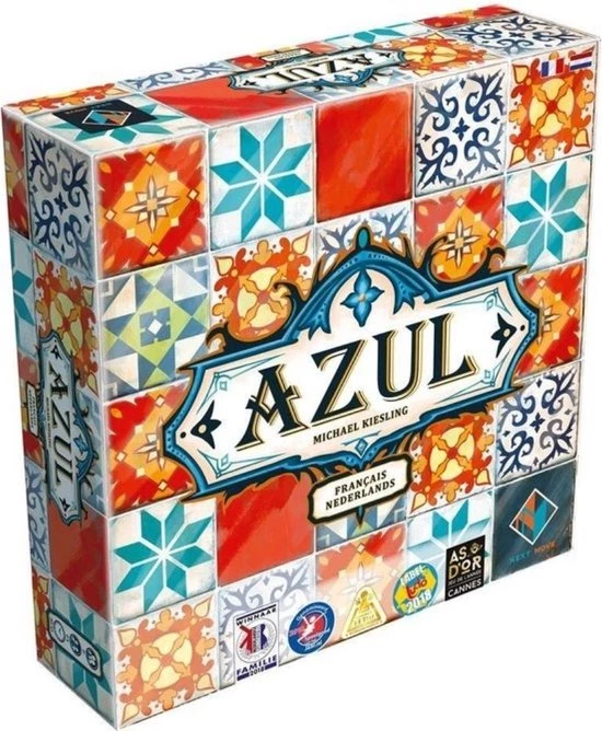 Next Move Games & 999 Games Spellenbundel - 2 Stuks - Azul NL/FR & 30 Seconds Everyday Life 4 Next Move Games & 999 Games Spellenbundel - 2 Stuks - Azul NL/FR & 30 Seconds Everyday Life - Afbeelding 2
