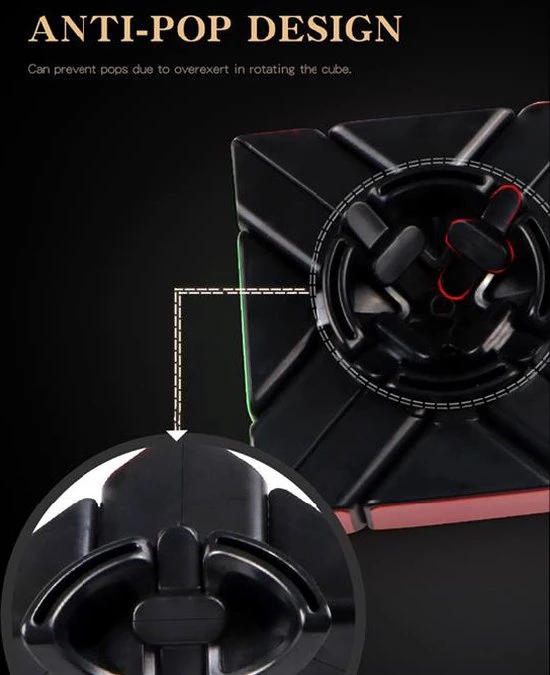 Qiyi Fisher 3x3 Stickerless 12 Qiyi Fisher 3x3 Stickerless - Afbeelding 10