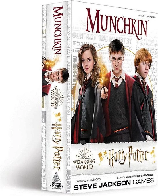 Merkloos Munchkin Card Game - Harry Potter (UK) 3 Merkloos Munchkin Card Game - Harry Potter (UK)