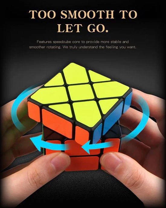 Qiyi Fisher 3x3 Stickerless 17 Qiyi Fisher 3x3 Stickerless - Afbeelding 15