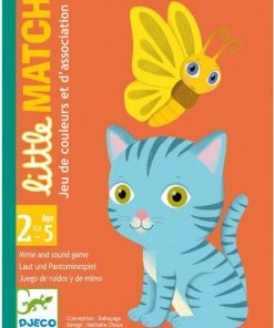 Djeco - Djeco Kaartspel Little Match Vorm- En Kleurenspel