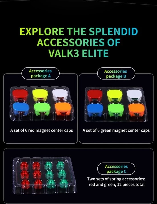 Qiyi Valk 3 Elite M 14 Qiyi Valk 3 Elite M - Afbeelding 12