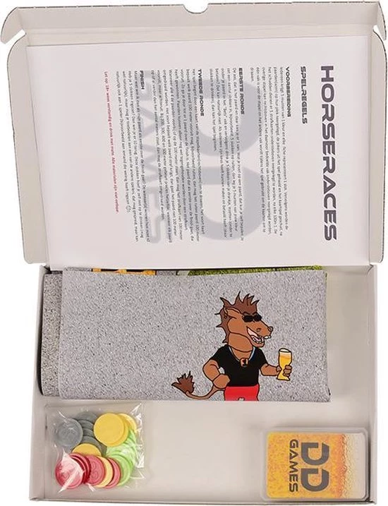 DDgames Drankspel Horseraces / Paardenraces - Compleet 9 DDgames Drankspel Horseraces / Paardenraces - Compleet - Afbeelding 7