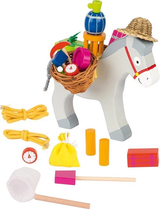 Merkloos Houten Stapelspel Ezel - Spelletje - Spelletje Voor Kinderen - Familiespel - Ezeltjestrekje - Balans Spel 3 Merkloos Houten Stapelspel Ezel - Spelletje - Spelletje Voor Kinderen - Familiespel - Ezeltjestrekje - Balans Spel