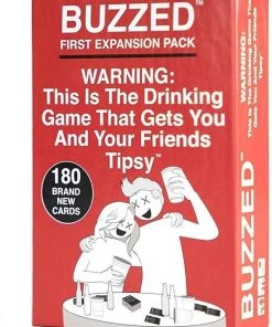 Buzzed First Expansion - The Drinking Game That Gets You Tipsy - Engelstalig -Exporteren spellen-voor winkel 550x722 1