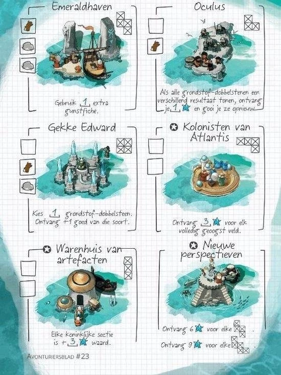 White Goblin Games Dobbelspel Imperial Settlers: Roll & Write 6 White Goblin Games Dobbelspel Imperial Settlers: Roll & Write - Afbeelding 4