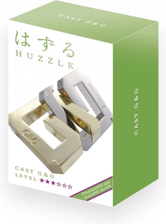 Huzzle Breinbreker Cast G&g 11,8 Cm Staal Zilver/goud 3 Huzzle Breinbreker Cast G&g 11,8 Cm Staal Zilver/goud
