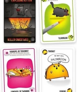 999 Games Spellenbundel - Kaartspel - 2 Stuks - Exploding Kittens & Valse Motten -Exporteren spellen-voor winkel 550x756 2