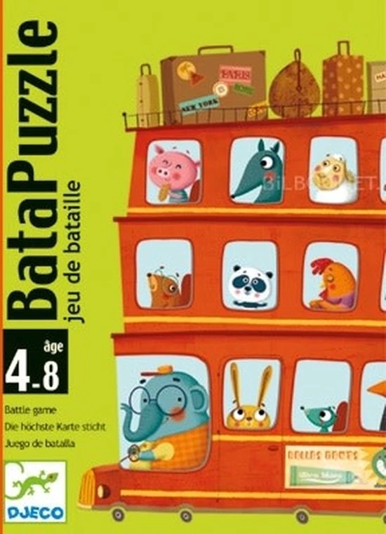 Djeco - Djeco Kaartspel Batapuzzel 5 Djeco - Djeco Kaartspel Batapuzzel - Afbeelding 3