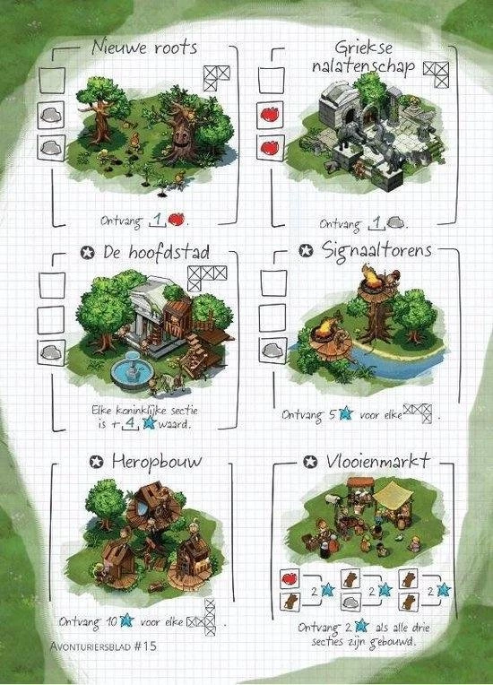 White Goblin Games Dobbelspel Imperial Settlers: Roll & Write 5 White Goblin Games Dobbelspel Imperial Settlers: Roll & Write - Afbeelding 3