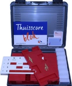 Bridge- En Boekenshop Bridgekoffer Rood