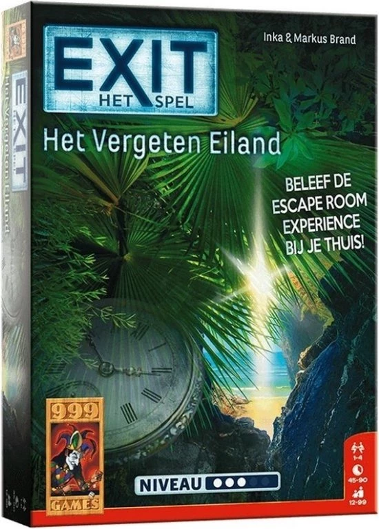 999 Games Spellenbundel - 2 Stuks - Exit - Het Vergeten Eiland & De Verzonken Schat 4 999 Games Spellenbundel - 2 Stuks - Exit - Het Vergeten Eiland & De Verzonken Schat - Afbeelding 2