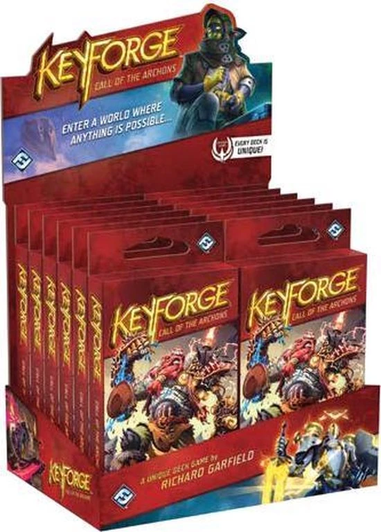 KeyForge: Call Of The Archons - Archon Deck Display (12 Decks) 3 KeyForge: Call Of The Archons - Archon Deck Display (12 Decks)
