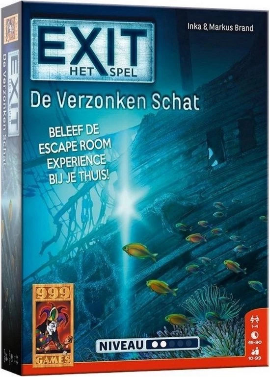 999 Games Spellenbundel - 2 Stuks - Exit - Het Vergeten Eiland & De Verzonken Schat 7 999 Games Spellenbundel - 2 Stuks - Exit - Het Vergeten Eiland & De Verzonken Schat - Afbeelding 5