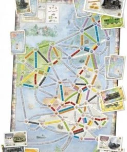 Days Of Wonder Spellenbundel - Ticket To Ride - 2 Stuks - Uitbreidingen - UK + Pennsylvania & Japan + Itali -Exporteren spellen-voor winkel 550x770 3