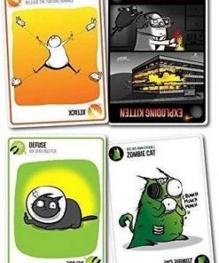 Asmodee Spellenbundel - Kaartspel - 3 Stuks - Exploding Kittens NFSW (18+) & Exploding Kittens & Imploding Kittens -Exporteren spellen-voor winkel 550x772