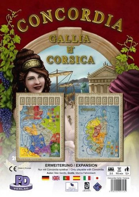 ISBN Concordia: Gallia & Corsica 3 ISBN Concordia: Gallia & Corsica